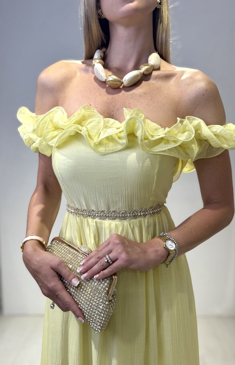 Abito Jasmine Giallo