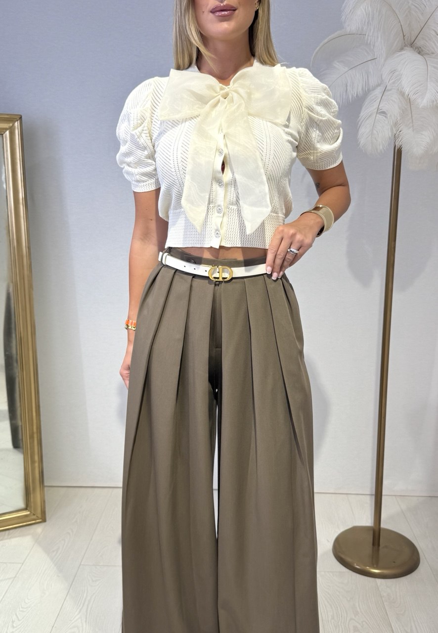 Pantalone Taupe Flow