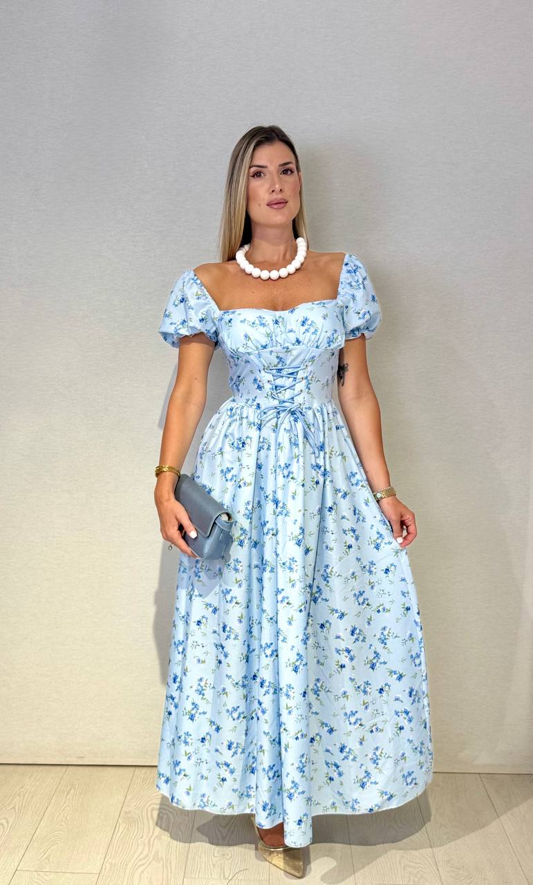 Abito Farah Azzurro