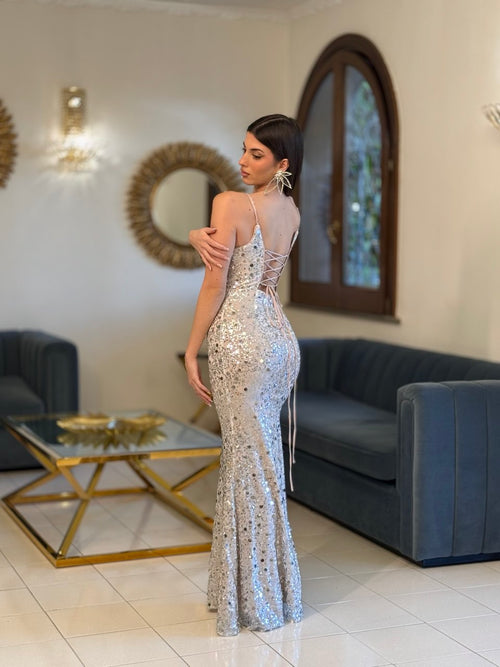 Abito Dress London Silver